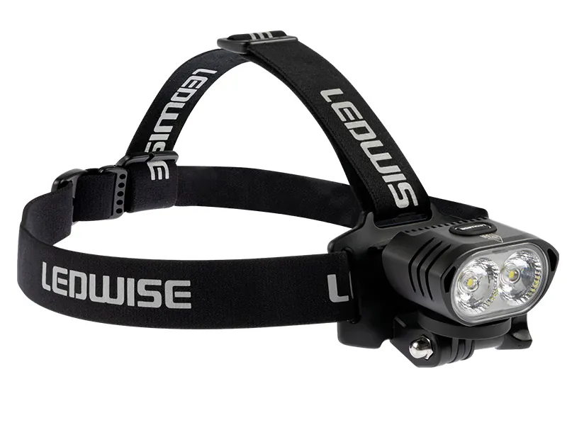 Ledwise Titan - Czołówka LED 3200lm XHP50.2 z akumulatorem 7.2V 5200mAh USB-C - Zdjęcie 4