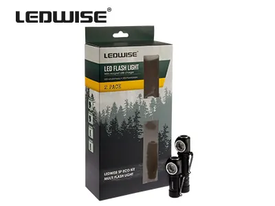 LEDWISE SP ECOKIT Zestaw Czołówek LED 600lm z Ładowaniem USB - Dalekosiezne.pl