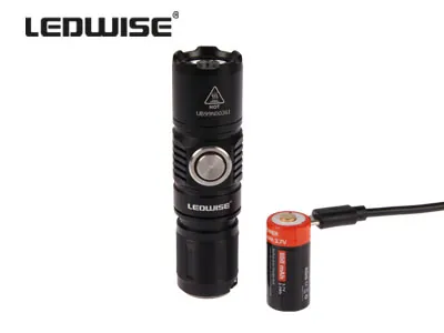 LEDWISE Saint - Latarka Kompaktowa 1000lm CREE XP-L z Magnesem i Ładowaniem USB - Zdjęcie 5