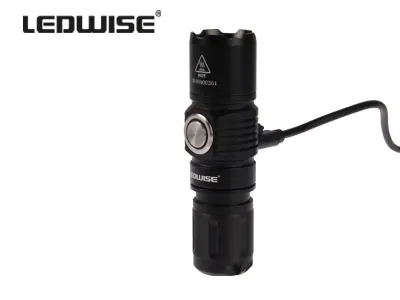 LEDWISE Saint - Latarka Kompaktowa 1000lm CREE XP-L z Magnesem i Ładowaniem USB - Zdjęcie 6