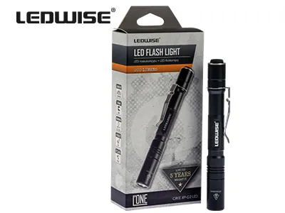 LEDWISE Little One - Latarka LED 200lm CREE XP-G2 IPX8 - Model Torch - Dalekosiezne.pl