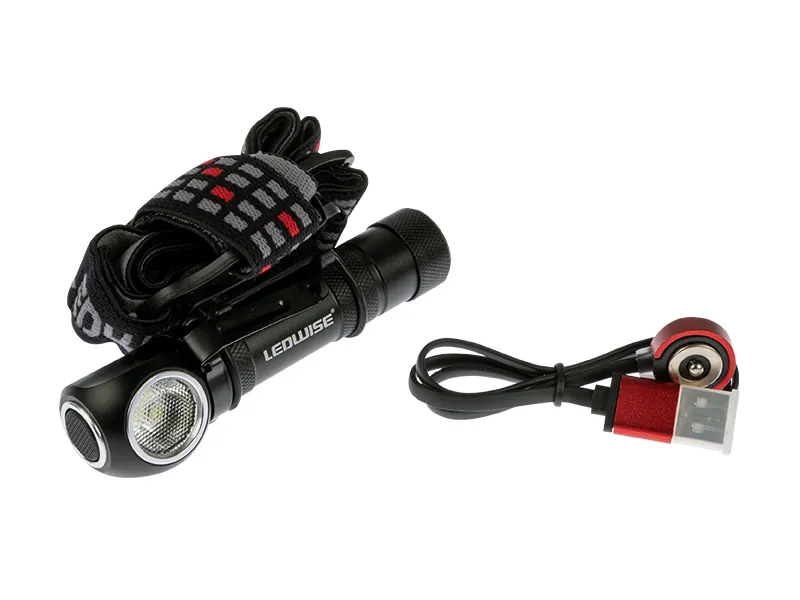 LEDWISE SP GIFT EDITION - Latarka Czołowa LED 600lm Ładowanie USB - Zdjęcie 5