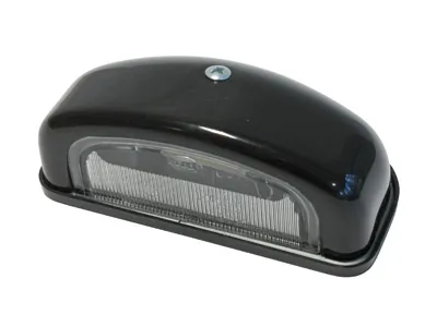 Hella Oświetlenie Tablicy Rejestracyjnej 2KA001386231 - Czarne, Niska Wersja, Rozstaw 72mm - Dalekosiezne.pl