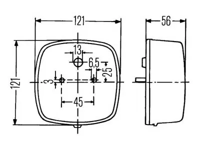 HELLA Lampa tylna uniwersalna 12/24V - wielofunkcyjna z homologacją ECE - Zdjęcie 2