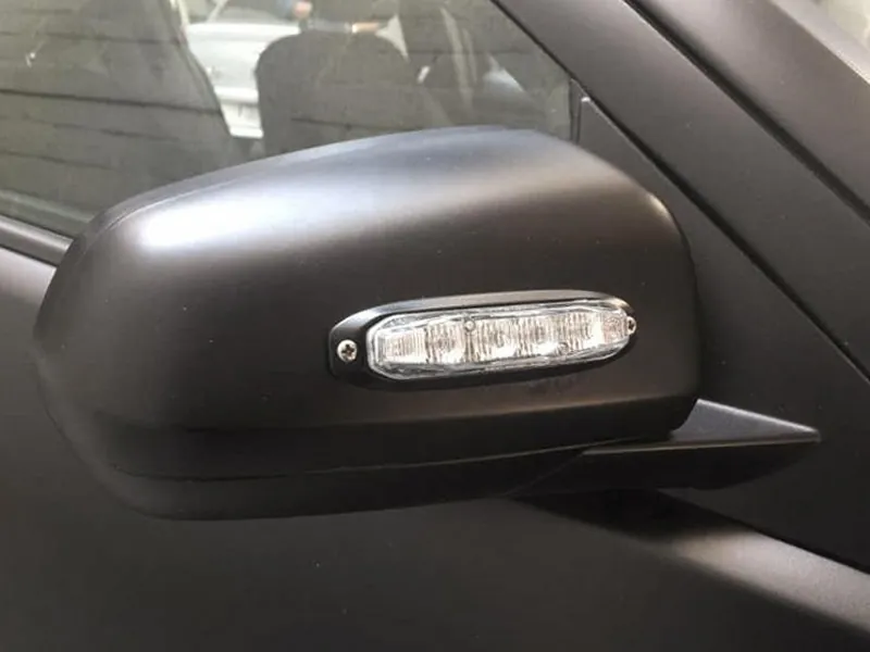 Stroboskop LED poziomy pomarańczowy 12-24V 6xLED ECE R65 19 trybów - Zdjęcie 4