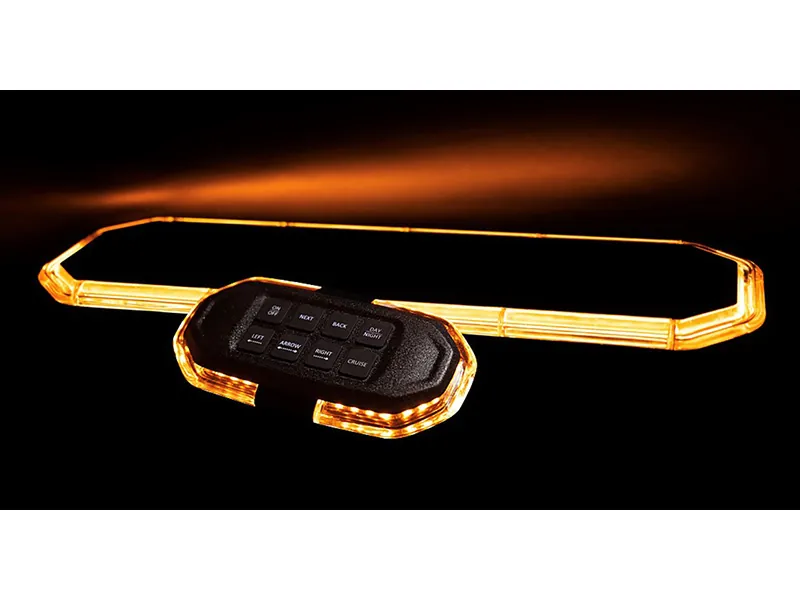 Radiant Kogut LED Panelowy 1389mm Żółty 12 Trybów 10-30V ECE R65 - Zdjęcie 3