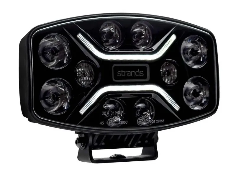 STRANDS Dark Knight Insane - Okrągła Lampa LED 12000lm 9-36V z Funkcją Ostrzegawczą - Zdjęcie 3