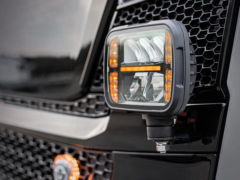 STRANDS ALASKA SNOW PLOW - Lampa LED do pługów śnieżnych 9-32V z podgrzewaną soczewką - Zdjęcie 6