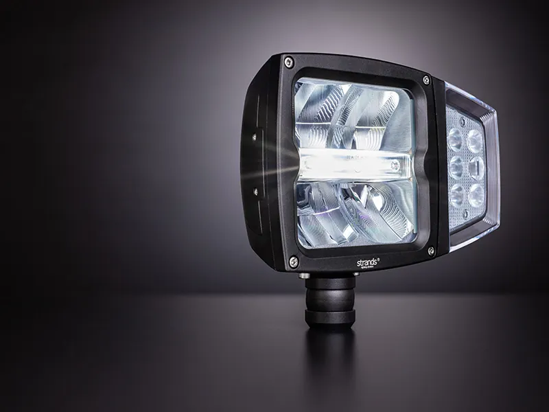 STRANDS Lampa Pługowa z Podgrzewaną Szybą 10-30V - Światła Mijania, Drogowe, Kierunkowskazy - Zdjęcie 6