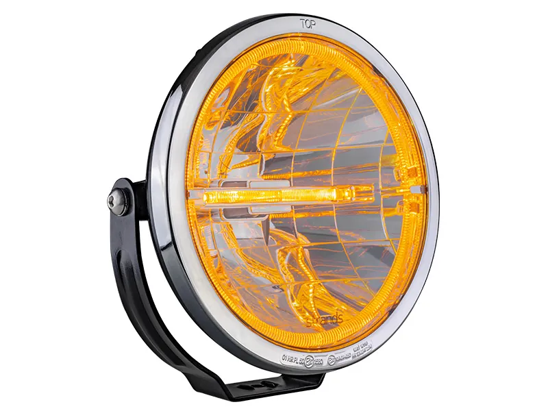 STRANDS Ambassador 9" Okrągła Lampa LED Drogowa 5535lm 10-32V z Podwójnym Światłem Pozycyjnym - Zdjęcie 2