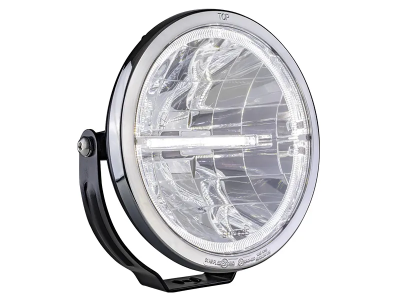 STRANDS Ambassador 9" Okrągła Lampa LED Drogowa 5535lm 10-32V z Podwójnym Światłem Pozycyjnym - Zdjęcie 3