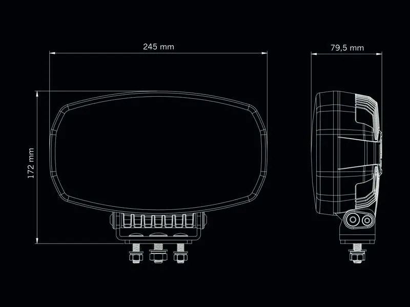 STRANDS FIREFLY ONE - Lampa LED 15400lm 10-48V z Pozycją i Ostrzeżeniem - Zdjęcie 8