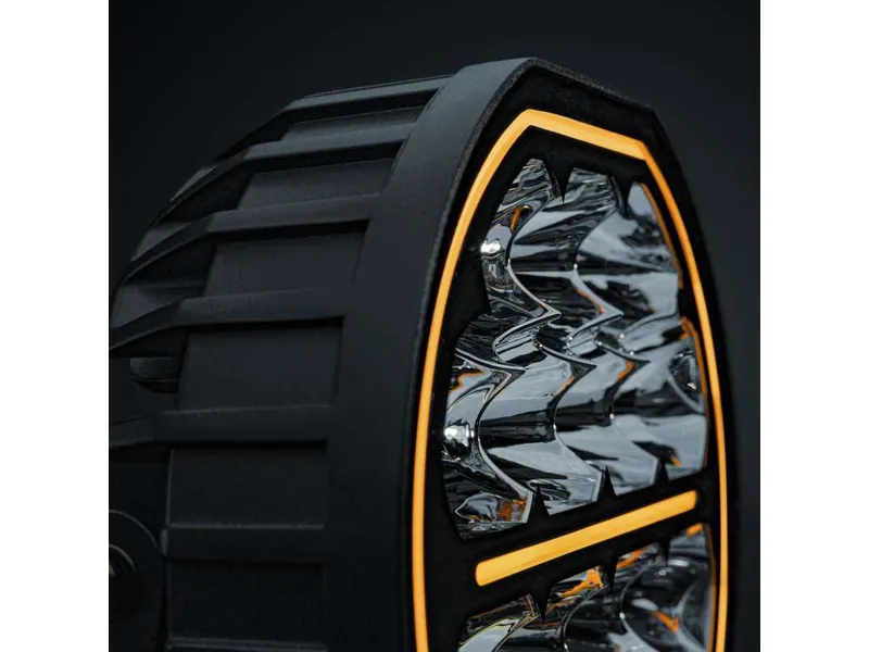 STRANDS BIG ENERGY 7" Reflektor LED 6000lm 10-32V - Światło drogowe z pozycyjnymi - Zdjęcie 6