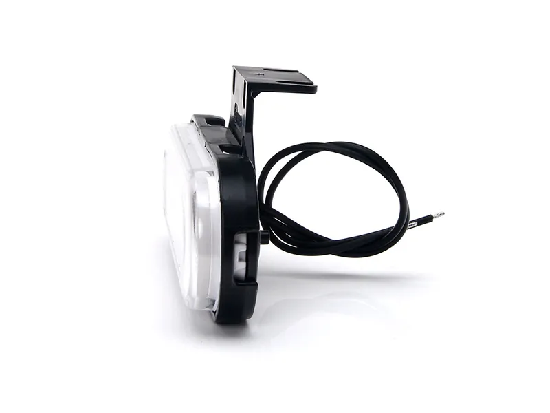 STRANDS Lampa Obrysowa Biała LED 12-24V 124mm IP66/68 ECE R7 - Zdjęcie 2