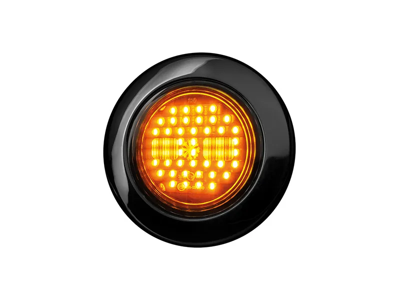 STRANDS DARK KNIGHT IZE LED Amber - Lampa LED 155mm 10-30V ECE R6/R10 - Zdjęcie 2