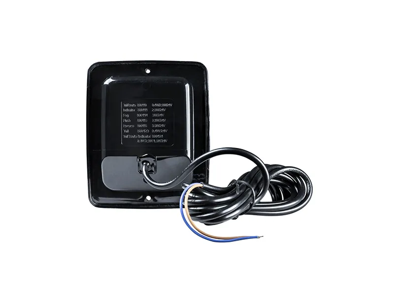 STRANDS DARK KNIGHT IZE Czerwona Lampa Przeciwmgielna LED Kwadratowa 24V IP66 - Zdjęcie 5