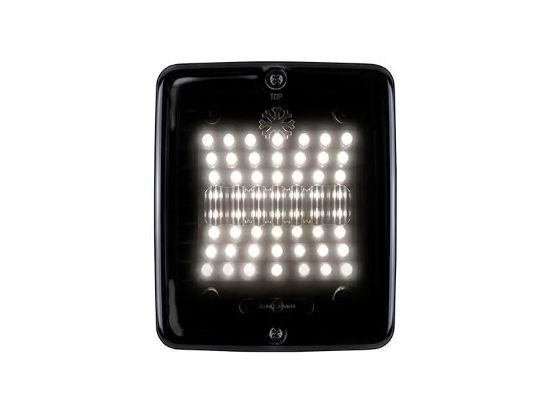 STRANDS DARK KNIGHT IZE LED SQUARE - Lampa Cofania 24V Kwadratowa 110x130mm - Zdjęcie 2