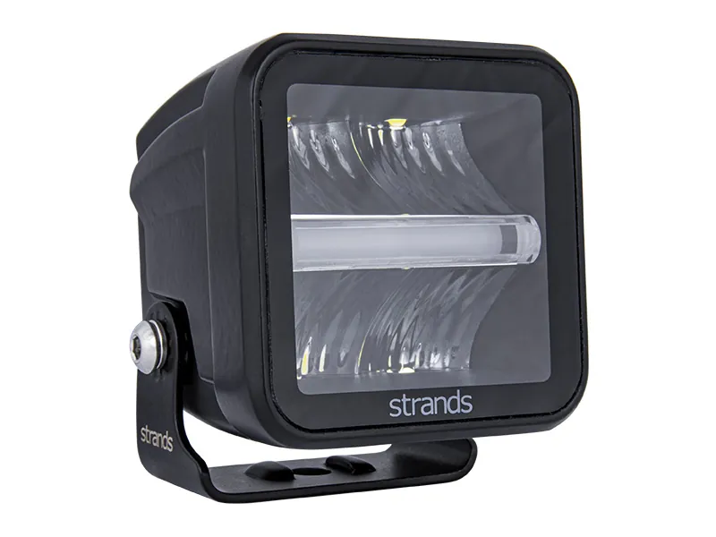 STRANDS Siberia Qube QB - Kompaktowa Lampa Robocza LED 4800lm 9-32V z Światłem Pozycyjnym - Zdjęcie 2