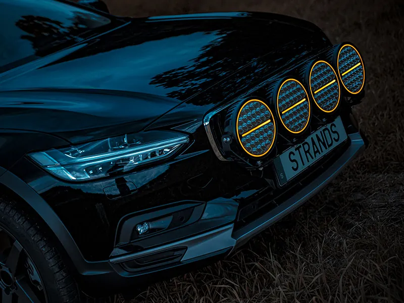 STRANDS Siberia Night Ranger Spot 9" - Okrągła lampa dalekosiężna 14280lm 9-35V - Zdjęcie 4