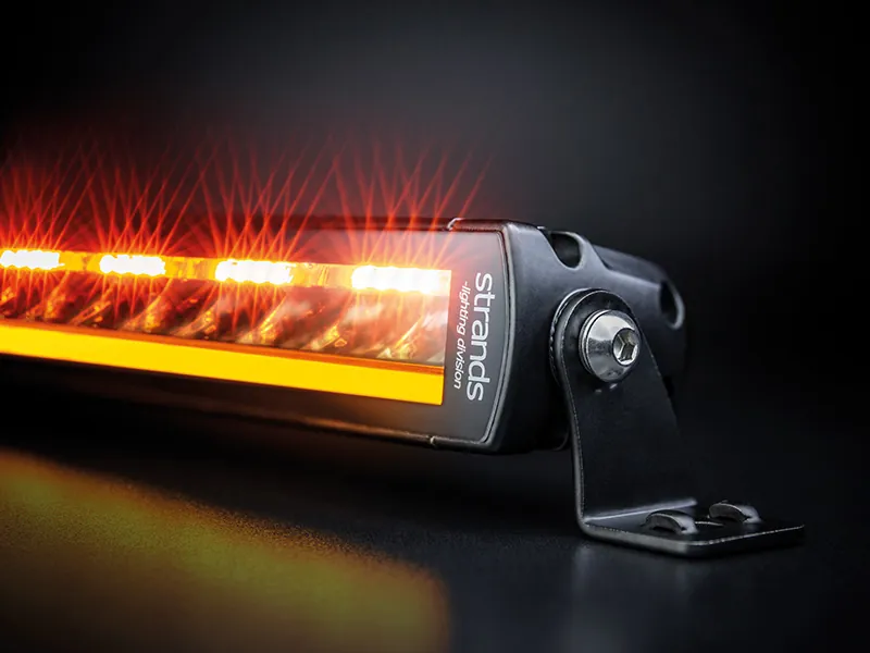 STRANDS SIBERIA NG SR 20" Lampa Ostrzegawcza LED z Światłem Pozycyjnym 7560lm 9-35V - Zdjęcie 3