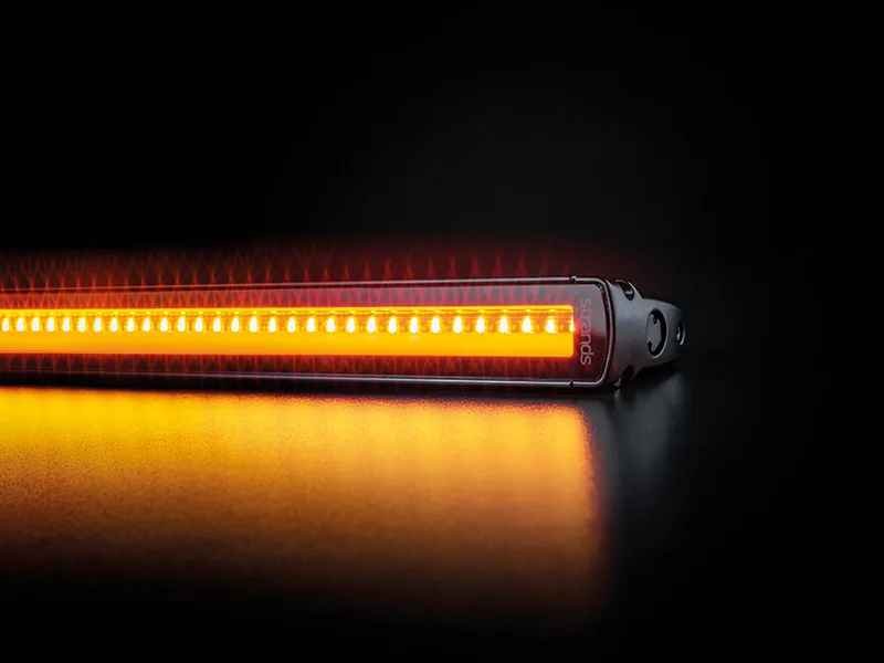 STRANDS Siberia Low Rider 10" - Kompaktowa Listwa LED 275mm 10-32V z Światłem Ostrzegawczym i Pozycyjnym - Zdjęcie 3