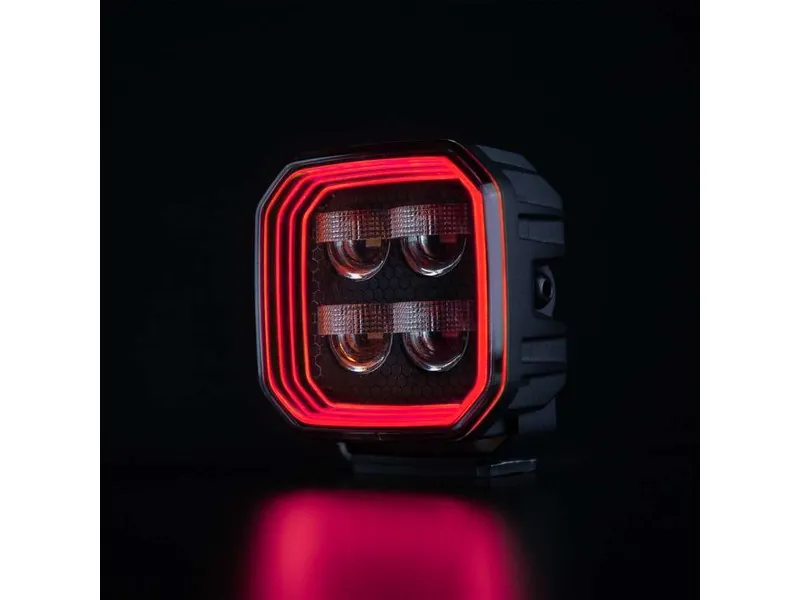 STRANDS FOR9T Lampa Robocza LED 7200lm 10-48V z Pozycjami Czerwonymi i Pomarańczowymi - Zdjęcie 2