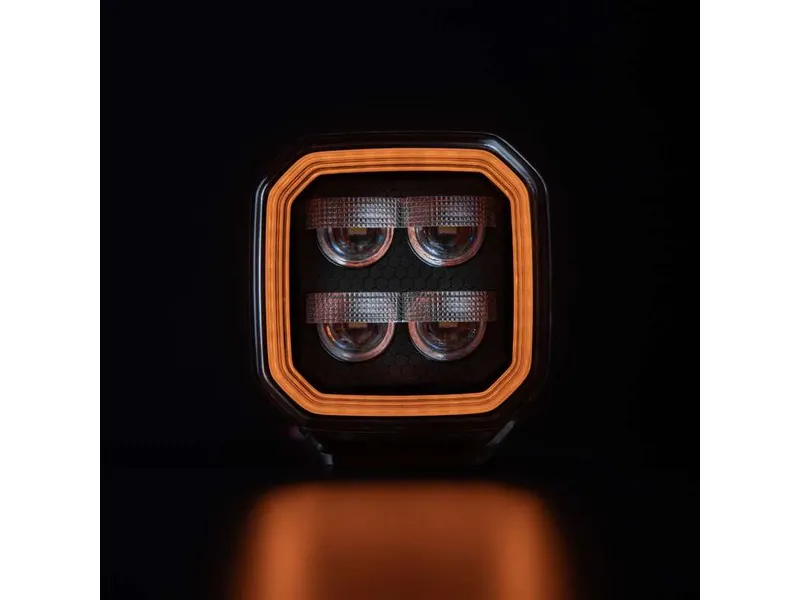 STRANDS FOR9T Lampa Robocza LED 7200lm 10-48V z Pozycjami Czerwonymi i Pomarańczowymi - Zdjęcie 6