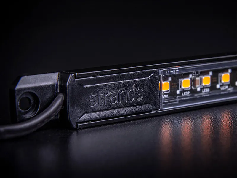 STRANDS Lampa wewnętrzna LED bursztynowa 505mm 9-32V 960lm IP67 - Zdjęcie 2