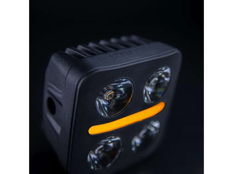 STRANDS NUUK D-LINE QBA - Lampa Drogowa LED z Światłem Pozycyjnym 3680lm 10-32V 85x85mm - Zdjęcie 4