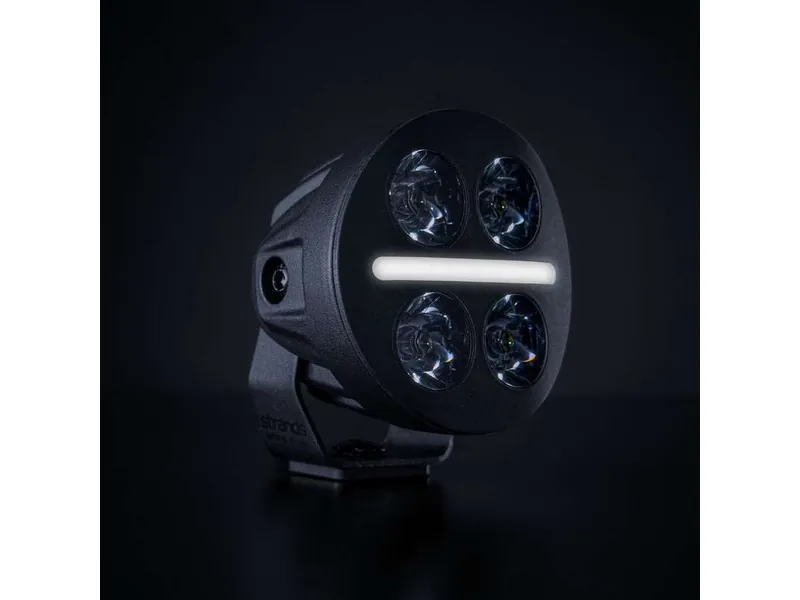 STRANDS NUUK D-LINE MC - Lampa Drogowa LED 2540lm 10-32V z Białym i Żółtym Światłem Pozycyjnym - Zdjęcie 2