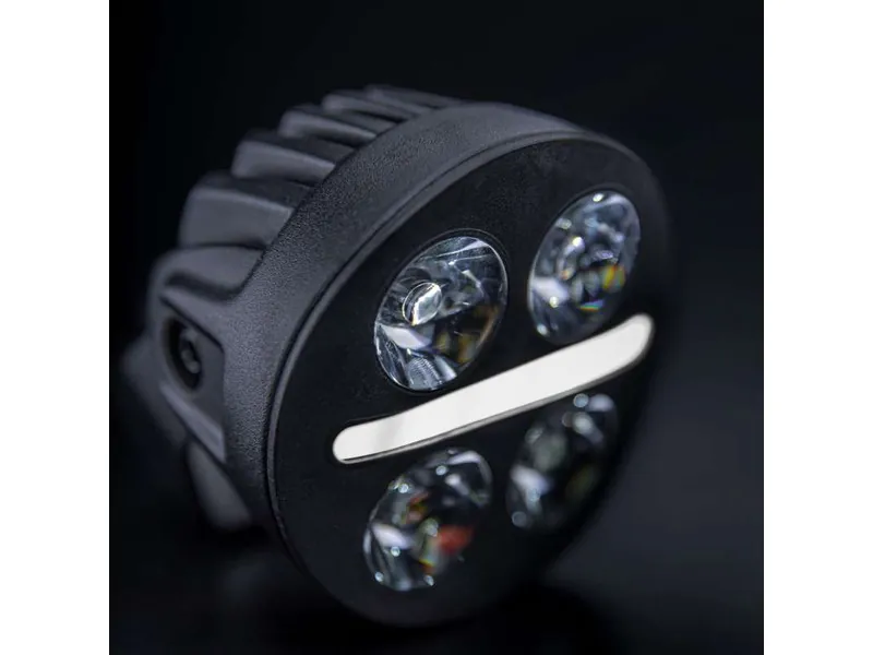 STRANDS NUUK D-LINE MC - Lampa Drogowa LED 2540lm 10-32V z Białym i Żółtym Światłem Pozycyjnym - Zdjęcie 5