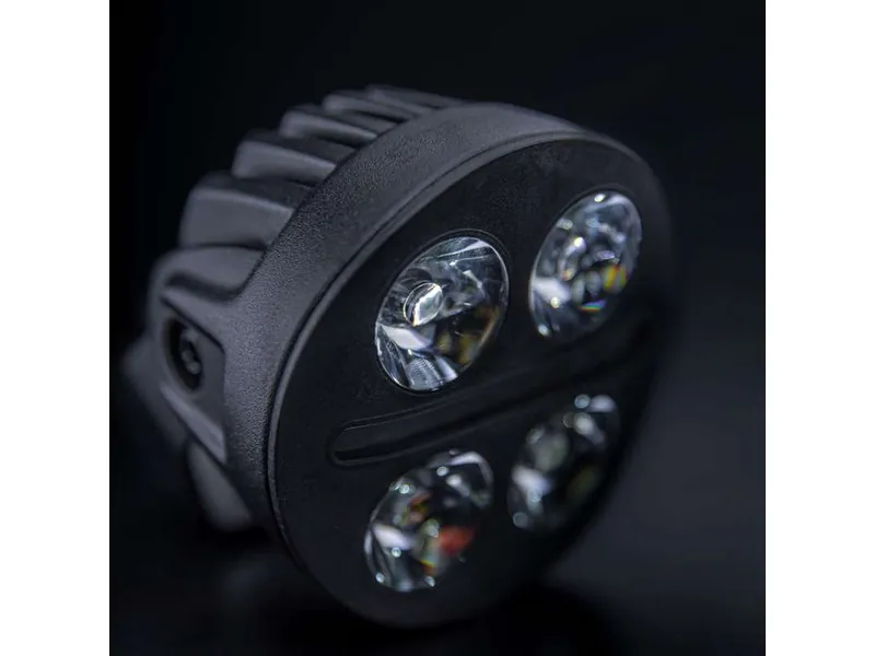 STRANDS NUUK D-LINE MC - Lampa Drogowa LED 2540lm 10-32V z Białym i Żółtym Światłem Pozycyjnym - Zdjęcie 6