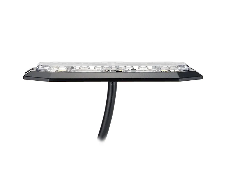 STRANDS Stroboskop 6 LED 12-24V 20W - Pomarańczowy ECE R65 Klasa 2 - Zdjęcie 4