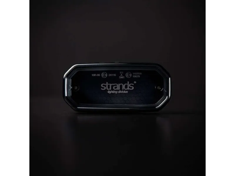 STRANDS FOR9T SCALE Lampa przednia pozycyjna 10-40V homologacja ECE R148 - Zdjęcie 2