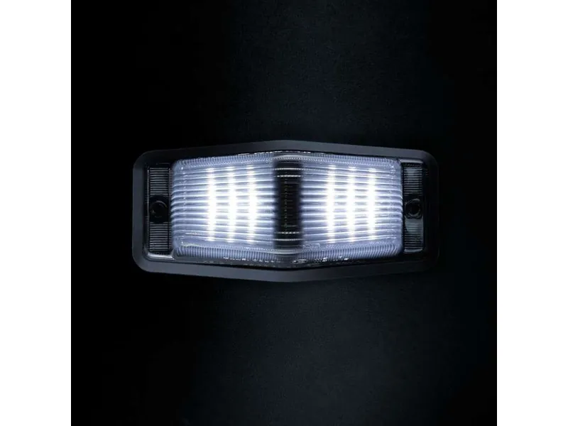STRANDS IZE LED BLACK BULLET - Lampa Pozycyjna Biała/Pomarańczowa 10-32V IP69K - Zdjęcie 2